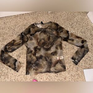 Windsor size large blouse camo 🩷